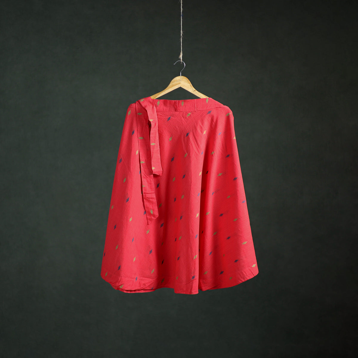 Jacquard Cotton Wrap Around Skirt 121