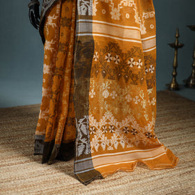 Pure Cotton Handloom Bengal Tant Saree with Zari & Thread Work 10