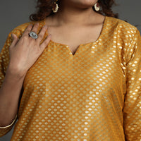 Banarasi Kurta with Palazzo & Dupatta Set