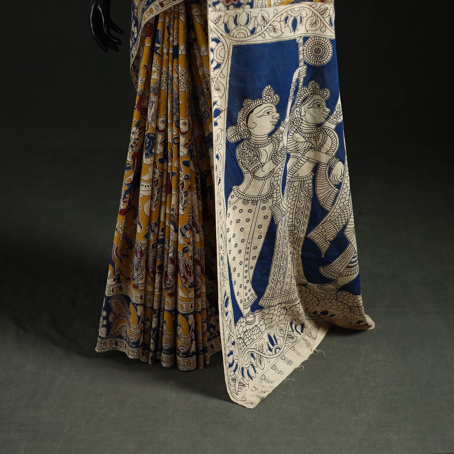 Kalamkari Printed Cotton Saree 77