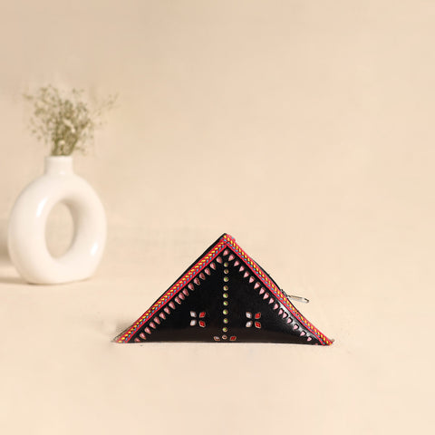 Traditional Kutch Leather Clutch / Wallet  92
