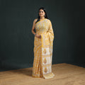 Sanganeri Hand Block Print Pure Mul Cotton Ready To Wear Saree  11