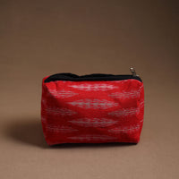 Red - Handmade Cotton Toiletry Pouch 16