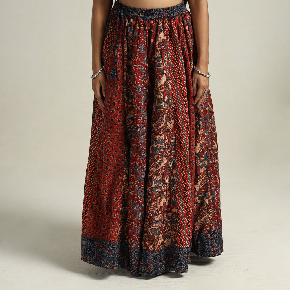 Ajrakh Patchwork Skirt 