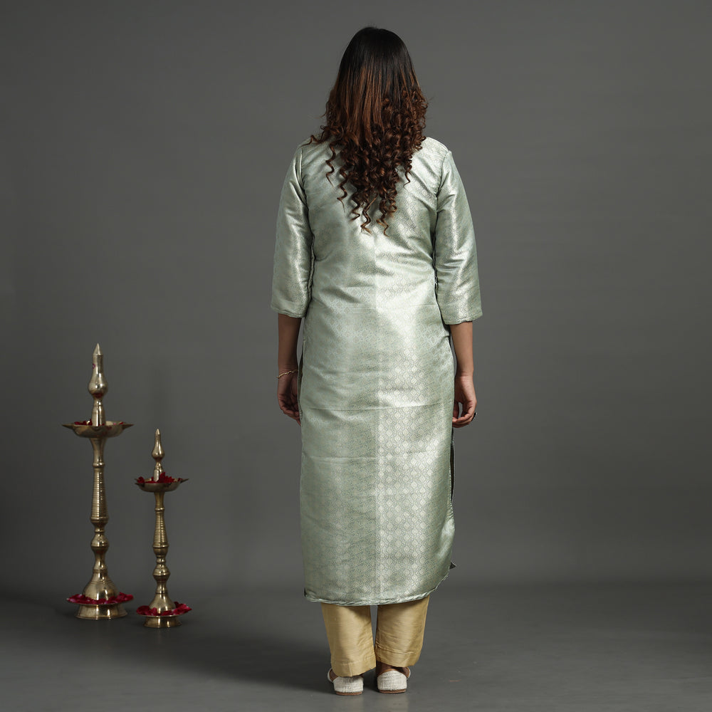 Banarasi Silk Kurta with Pant Set
