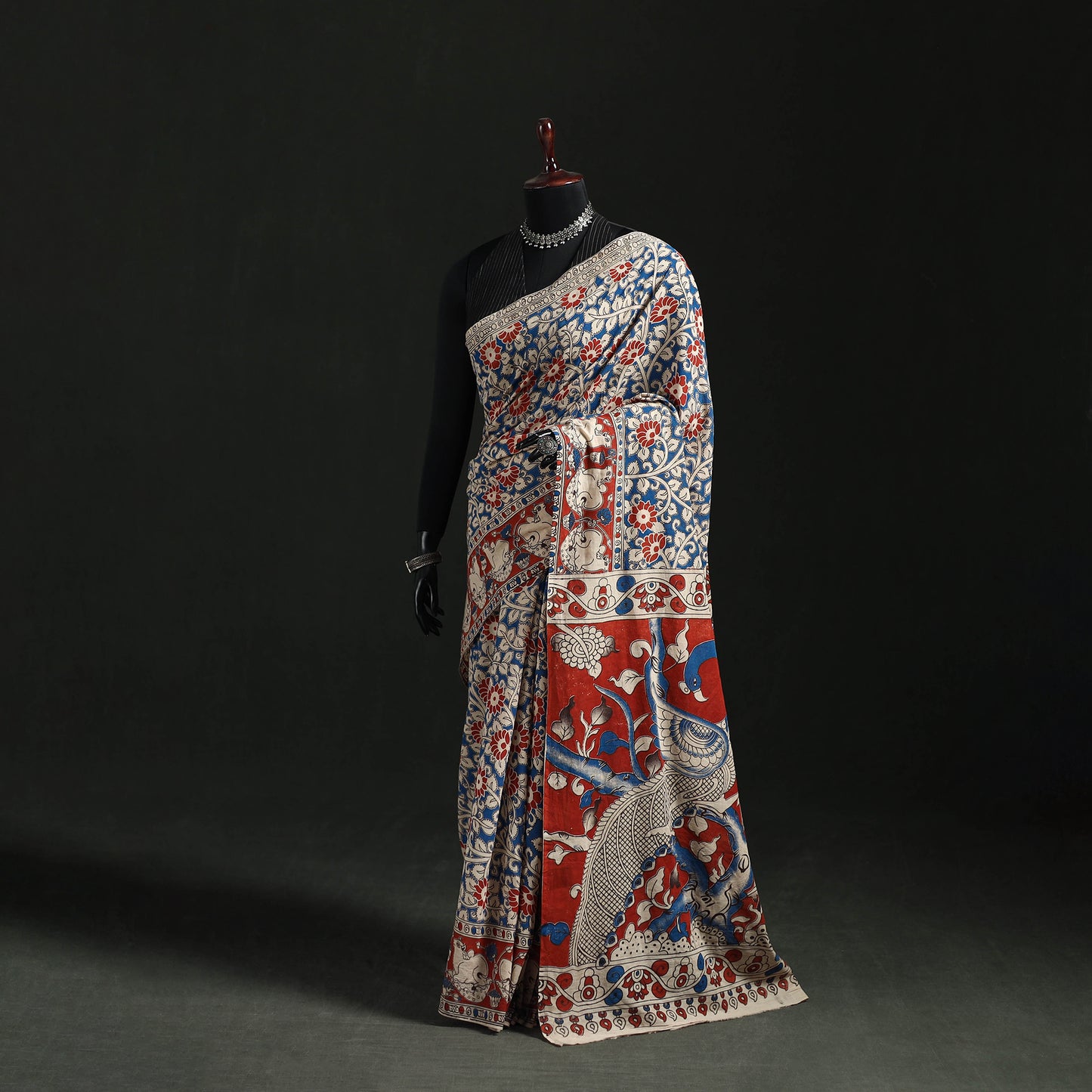 Kalamkari Printed Cotton Saree 78