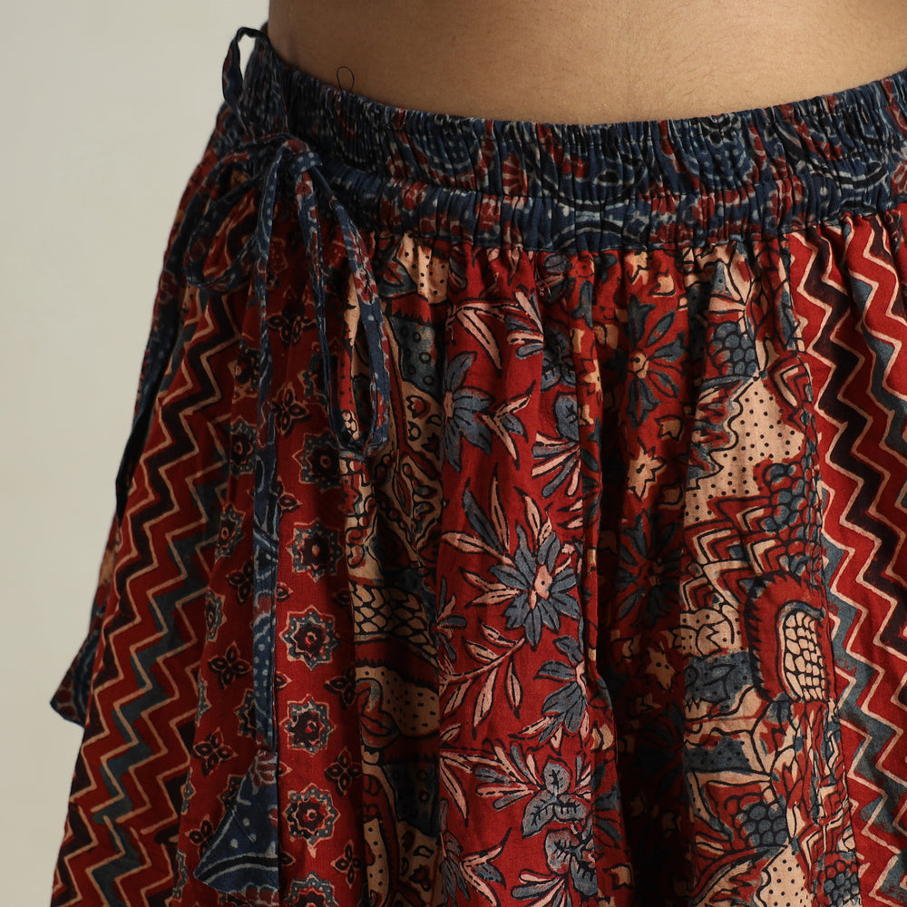 Ajrakh Patchwork Skirt 