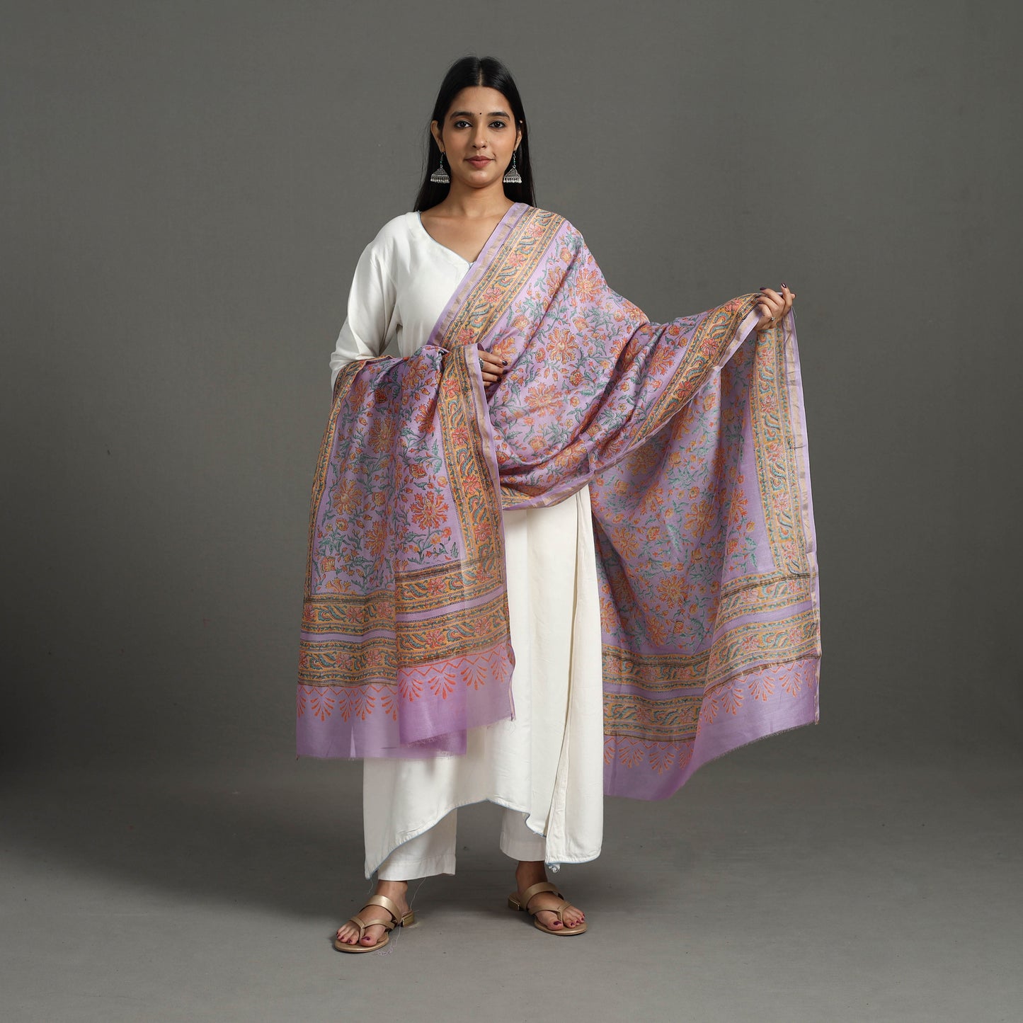 Sanganeri Dupatta