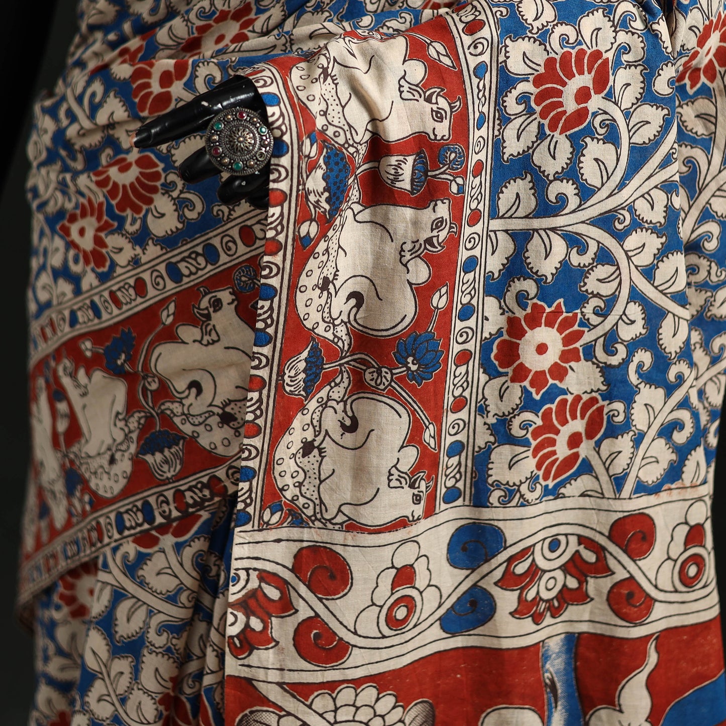 Kalamkari Printed Cotton Saree 78