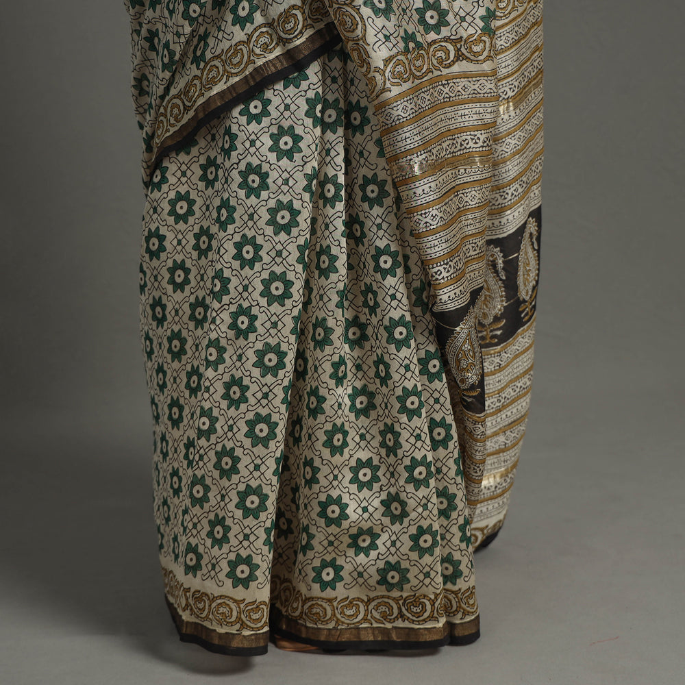 Bagru Saree