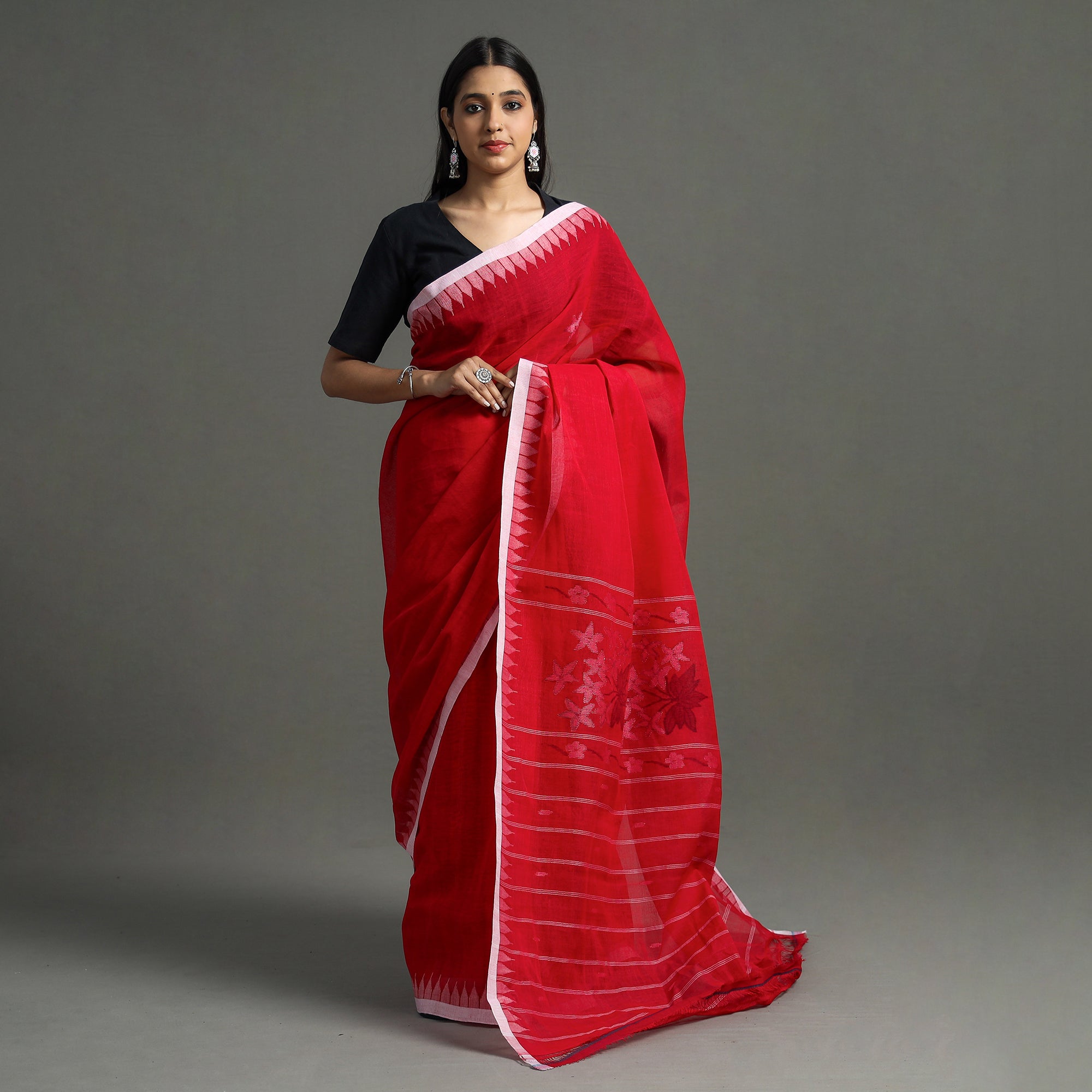 Fancy Cotton Saree in Hyderabad at best price by Sandhya Corporation Pvt  Ltd - Justdial