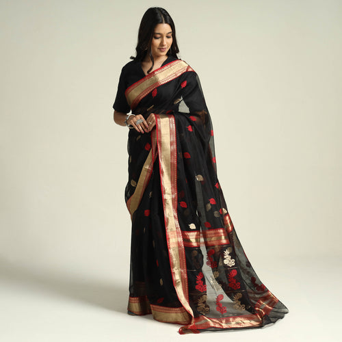 chanderi silk saree