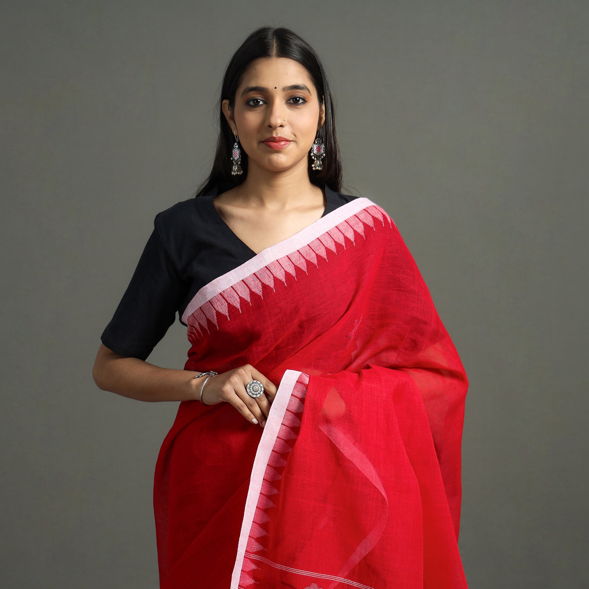 handloom cotton  saree
