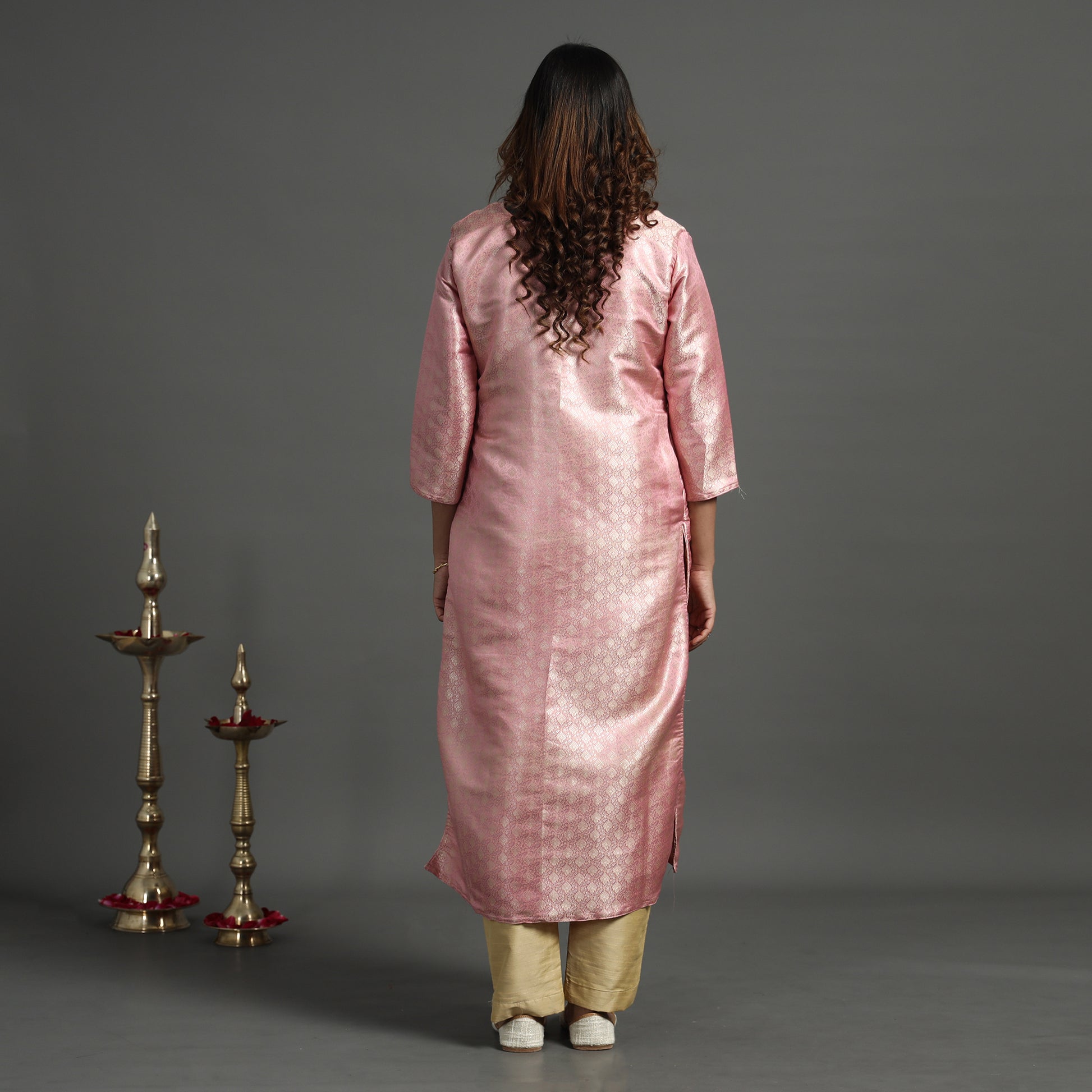 Banarasi Silk Kurta with Pant Set
