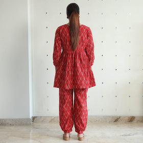 Buy Pochampally Ikat Cotton Co-Ord Set 06 Online at iTokri.com