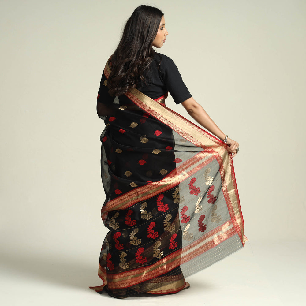 chanderi silk saree