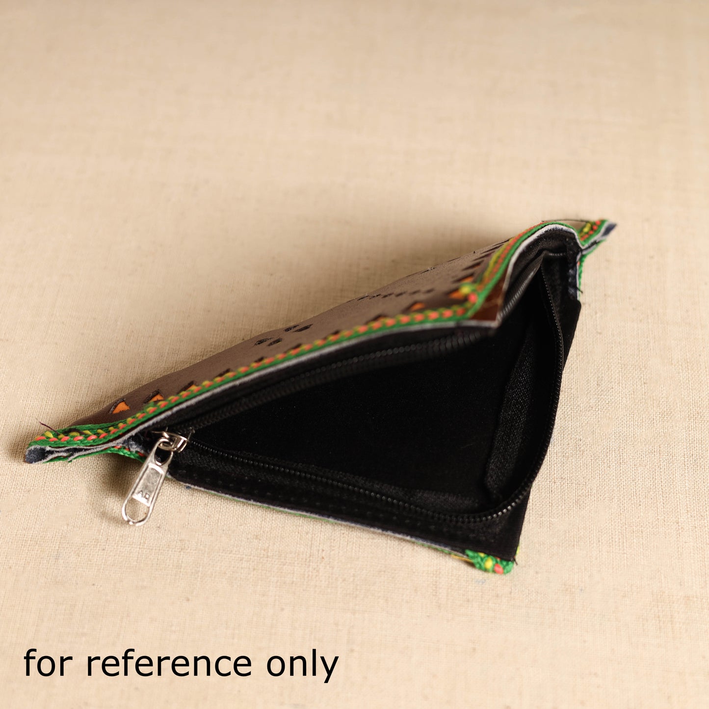 Traditional Kutch Leather Clutch / Wallet 79