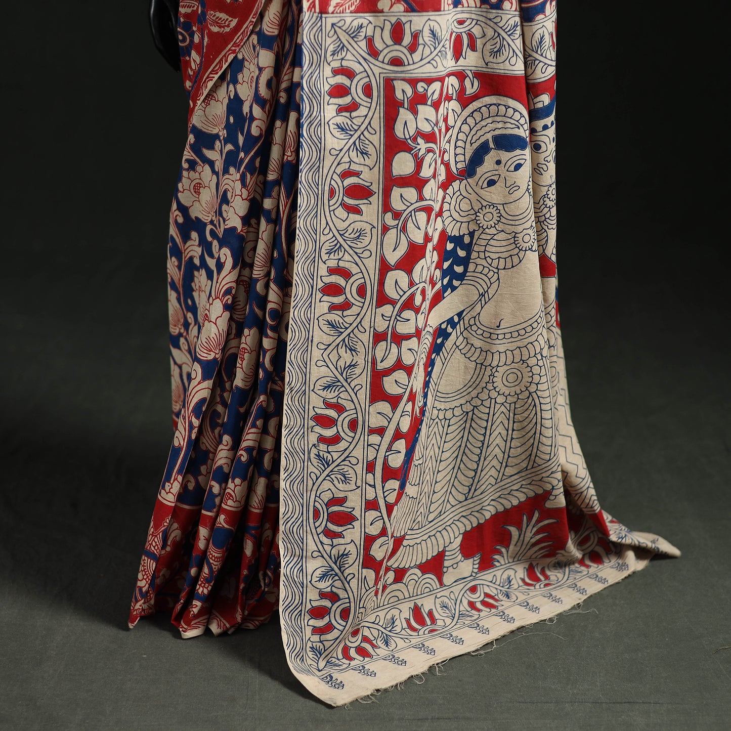 Kalamkari Printed Cotton Saree 79