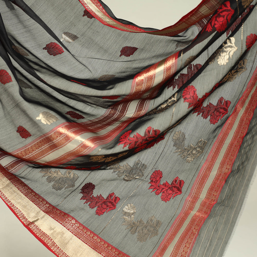 chanderi silk saree