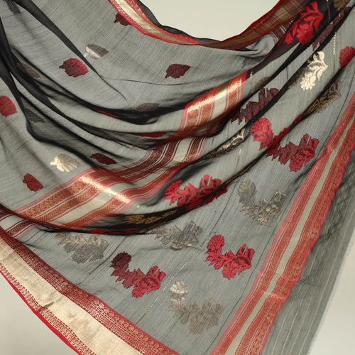 chanderi silk saree