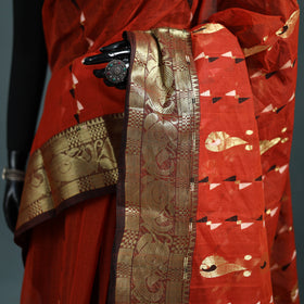 Pure Cotton Handloom Bengal Tant Saree with Zari & Thread Work 14