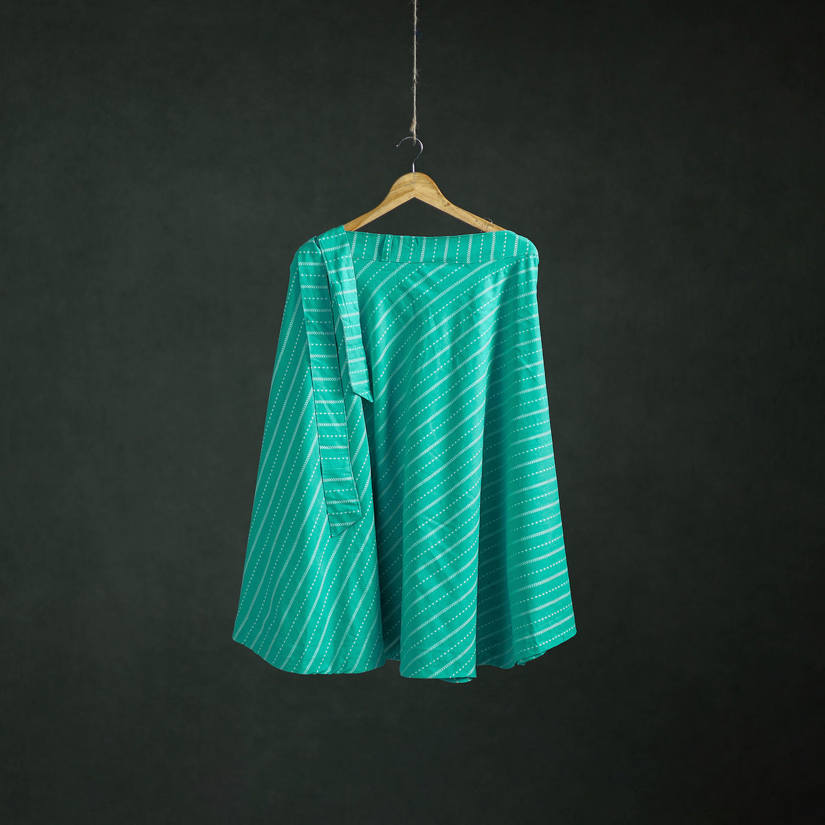 Jacquard Cotton Wrap Around Skirt 122