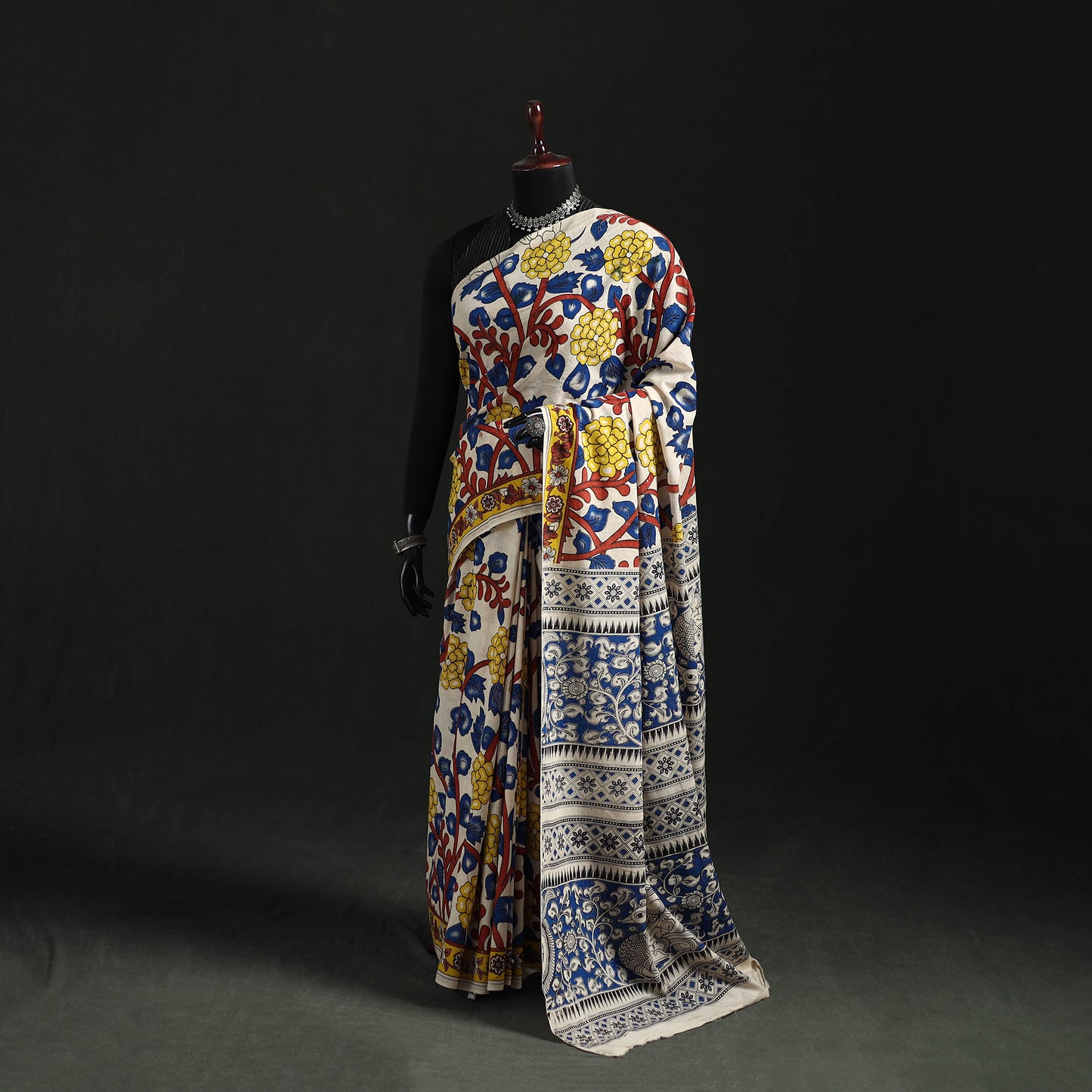 Kalamkari Printed Cotton Saree 80