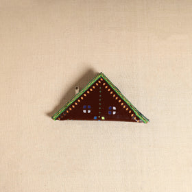 Traditional Kutch Leather Clutch / Wallet  93