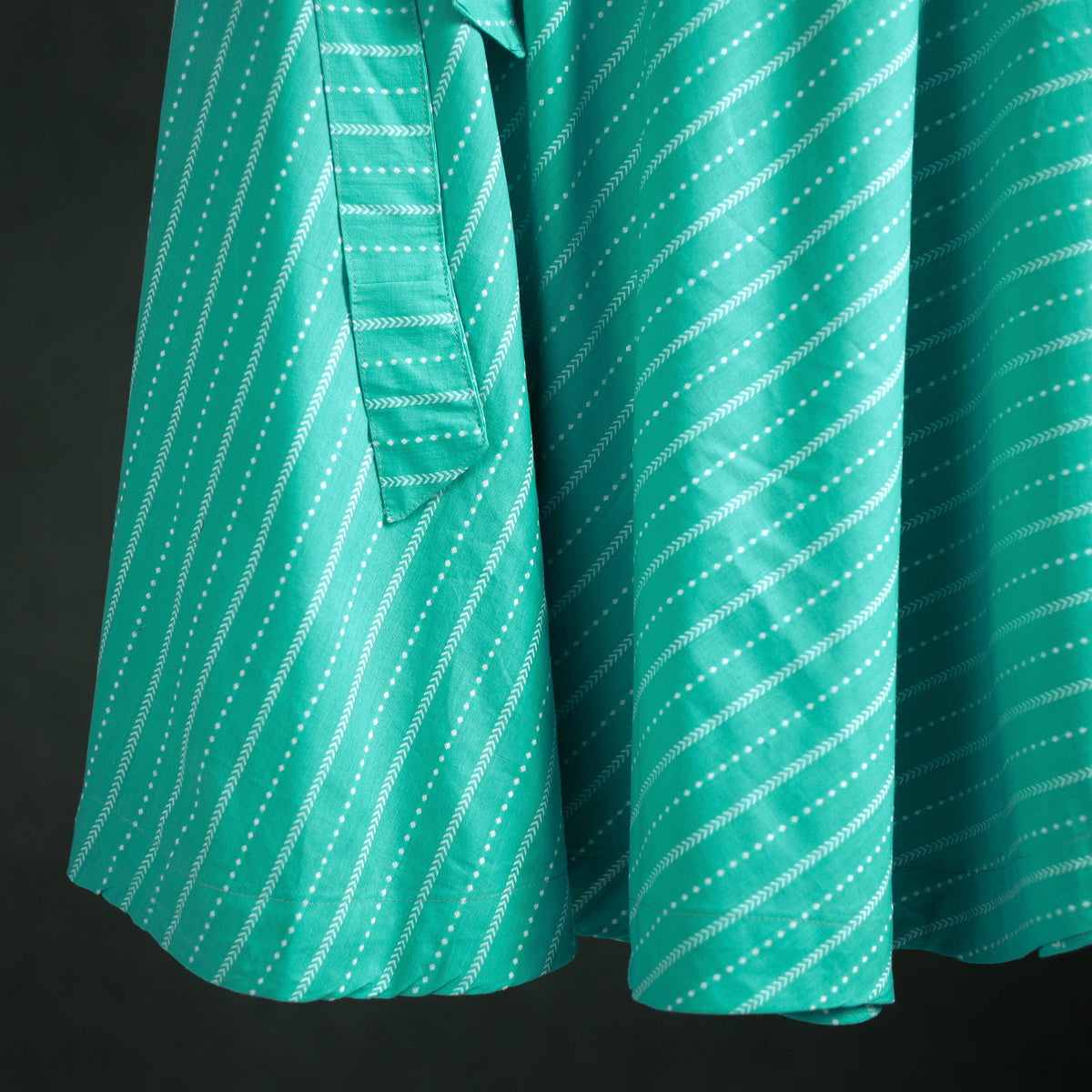 Jacquard Cotton Wrap Around Skirt 122
