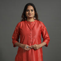 Banarasi Kurta with Palazzo & Dupatta Set