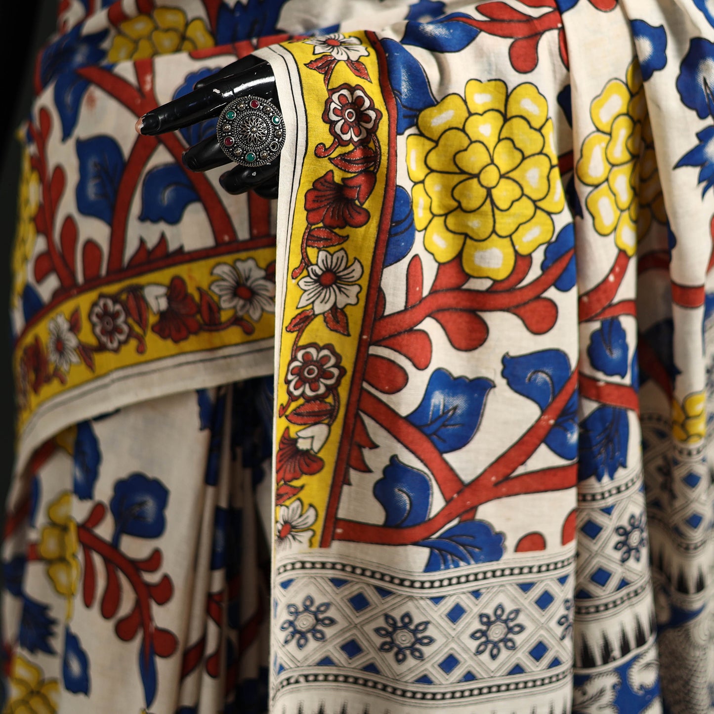 Kalamkari Printed Cotton Saree 80