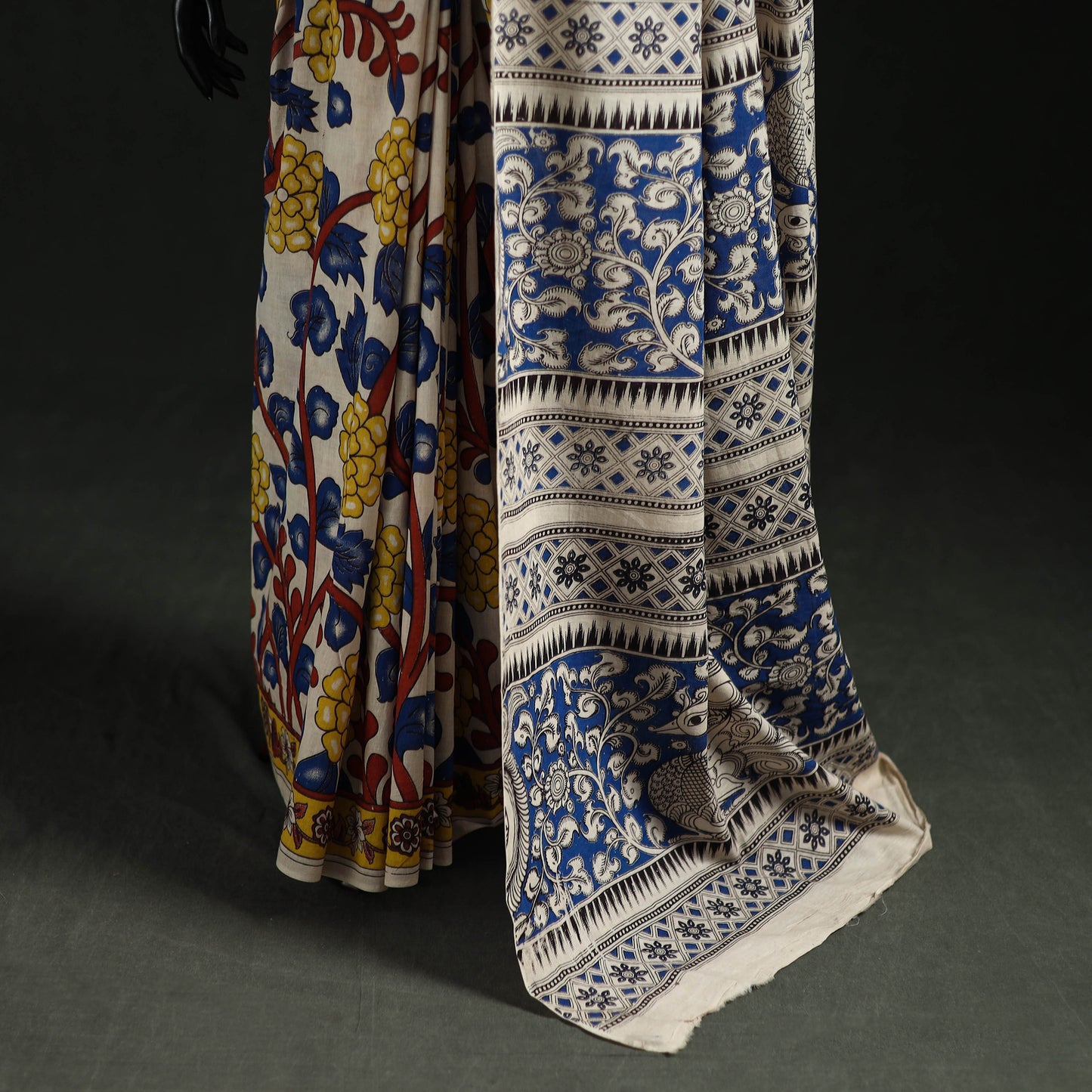Kalamkari Printed Cotton Saree 80