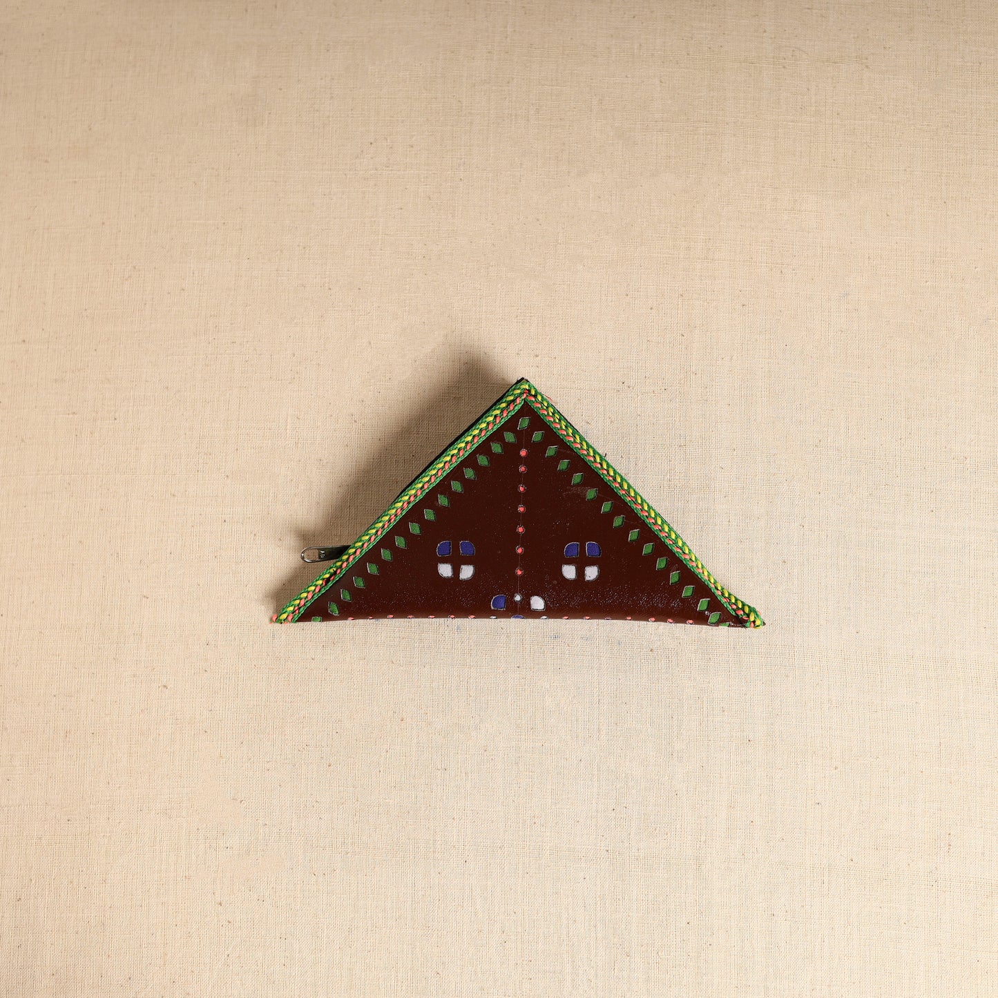 Traditional Kutch Leather Clutch / Wallet  91