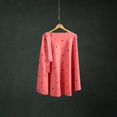 Jacquard Cotton Wrap Around Skirt 129
