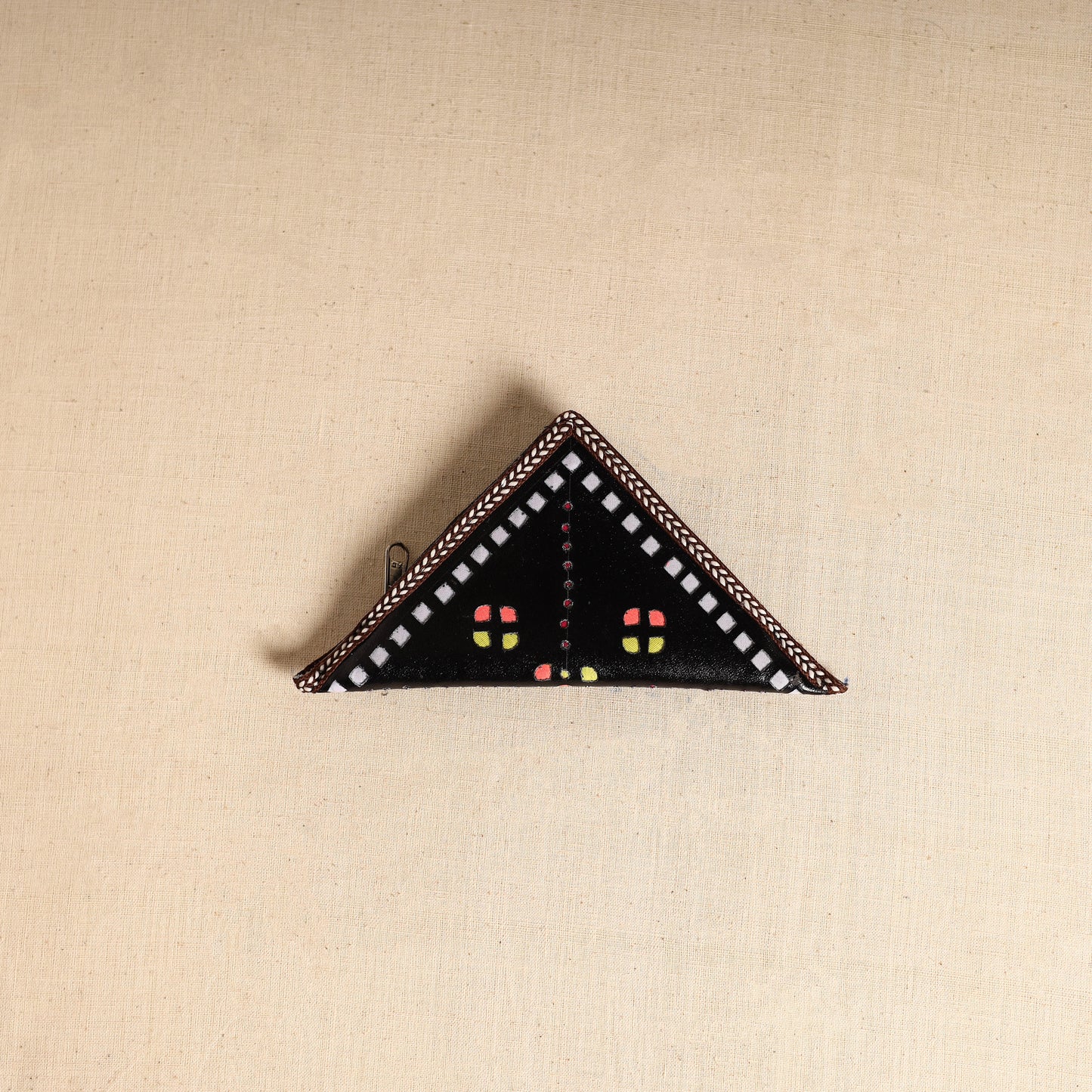 Traditional Kutch Leather Clutch / Wallet  90