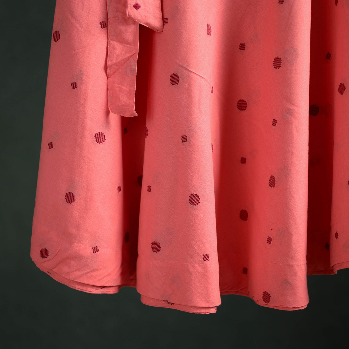Jacquard Cotton Wrap Around Skirt 129