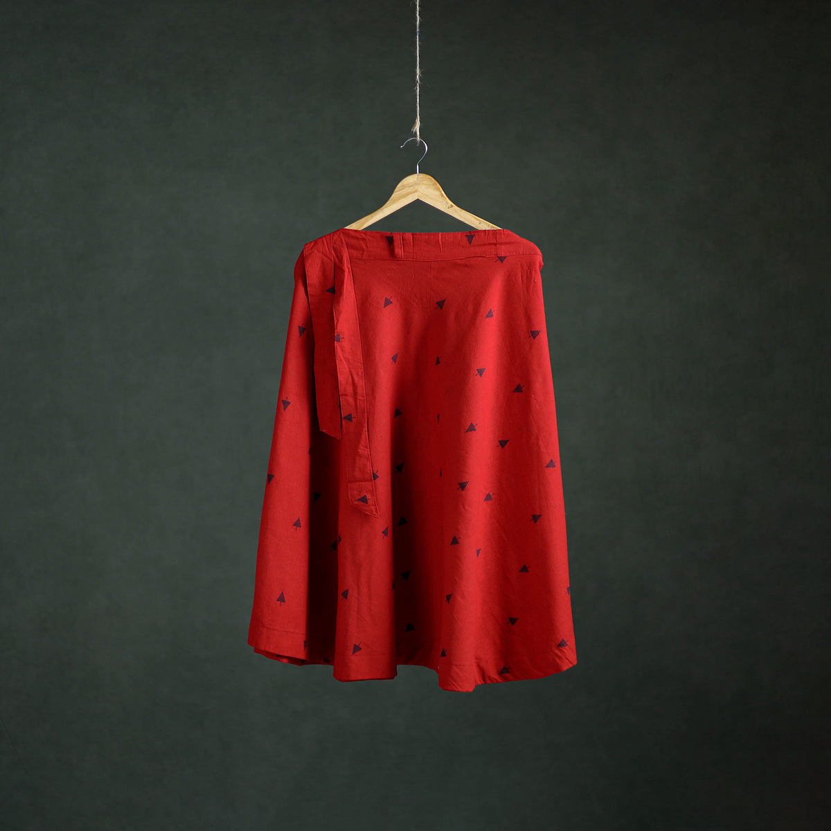 Jacquard Cotton Wrap Around Skirt 128