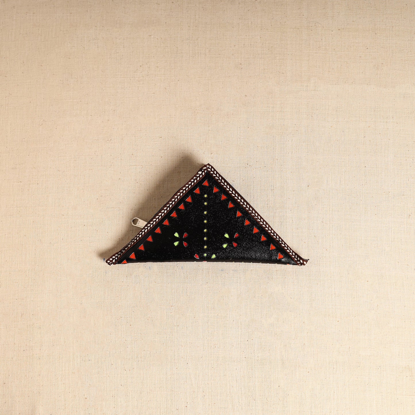 Traditional Kutch Leather Clutch / Wallet  87
