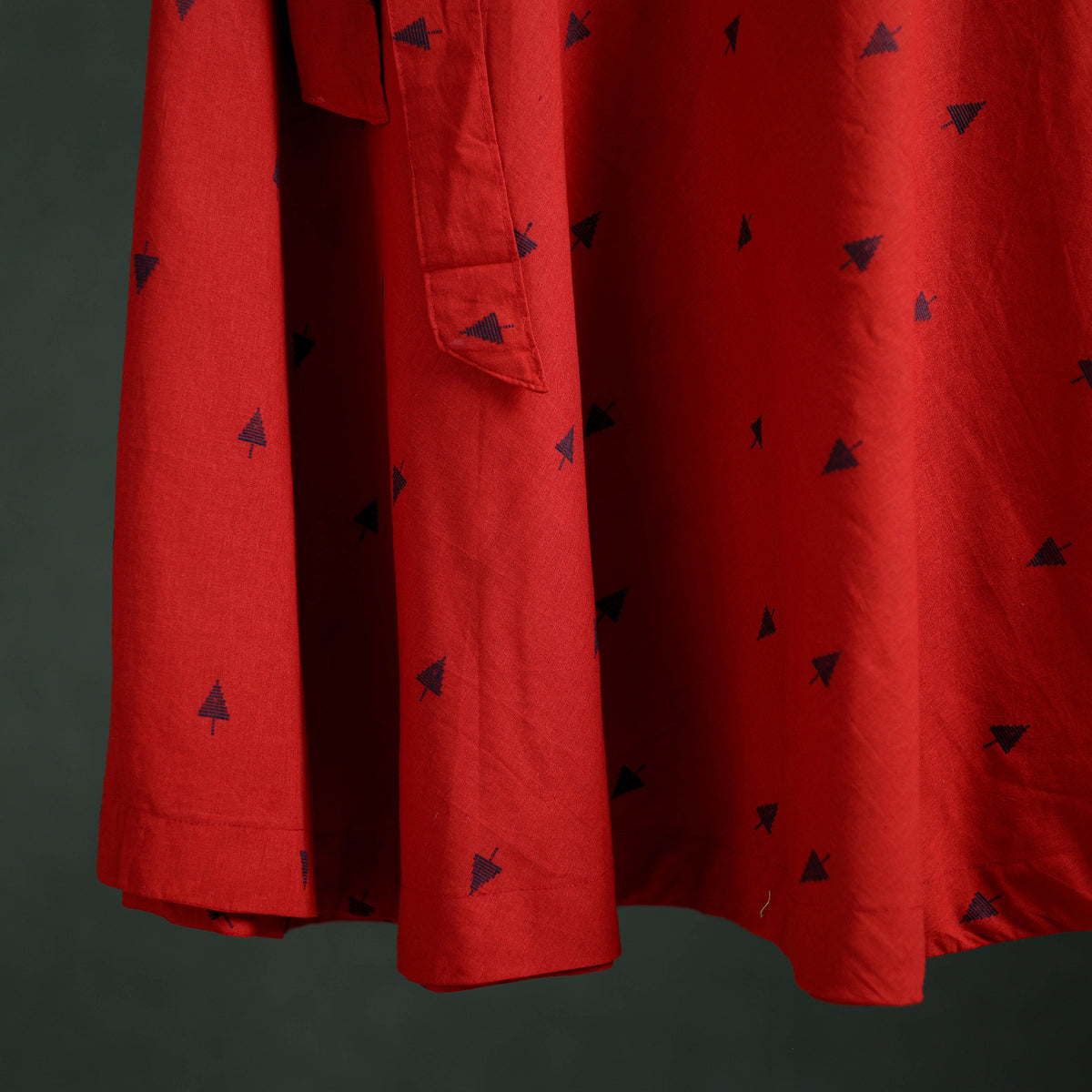 Jacquard Cotton Wrap Around Skirt 128