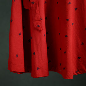 Jacquard Cotton Wrap Around Skirt 128
