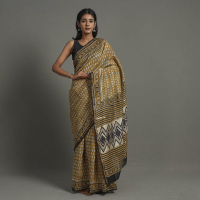 Bagru Saree