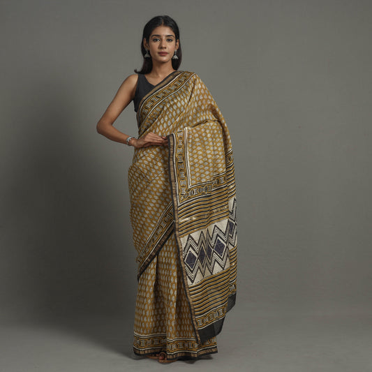 Bagru Saree