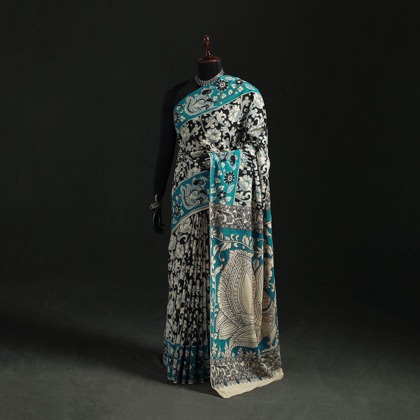 Kalamkari Printed Cotton Saree 82