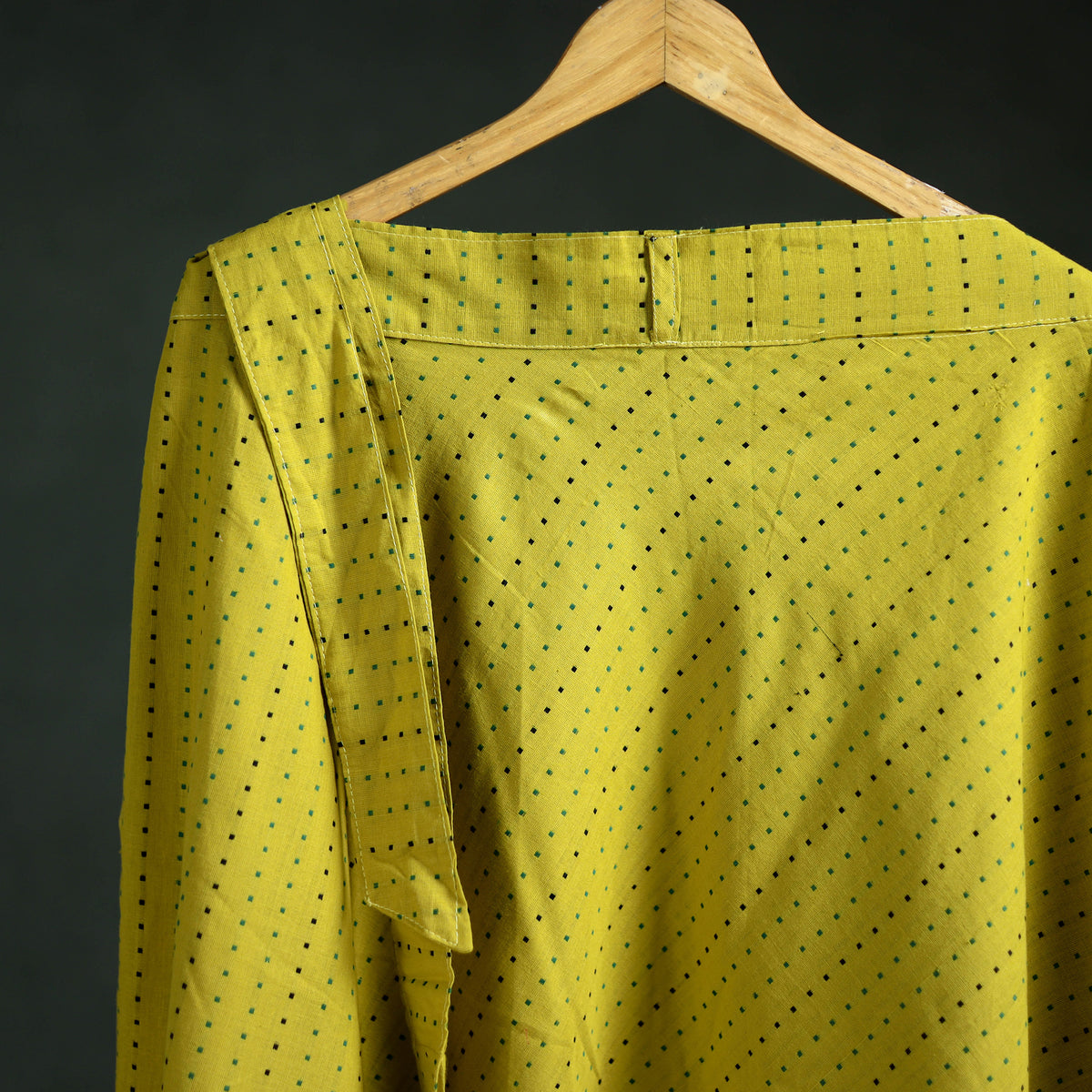 Jacquard Cotton Wrap Around Skirt 130