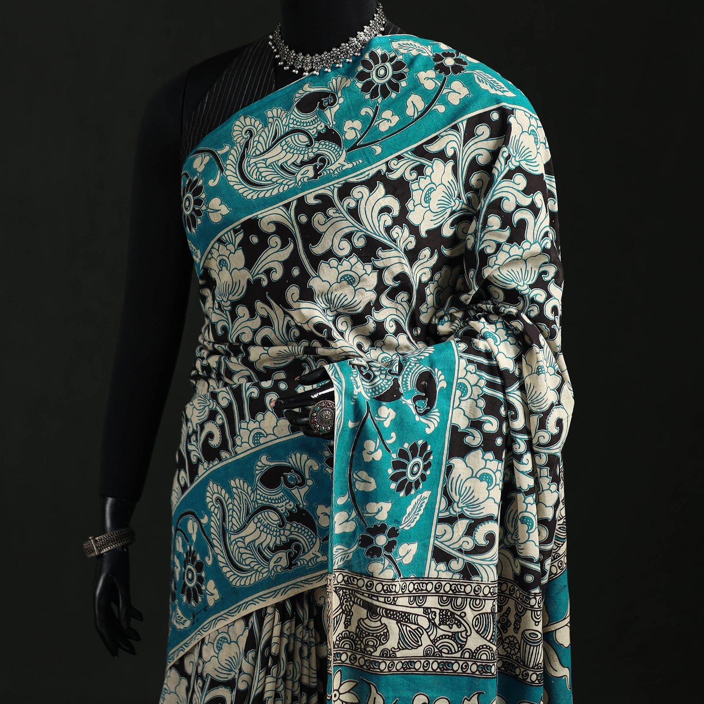 Kalamkari Printed Cotton Saree 82