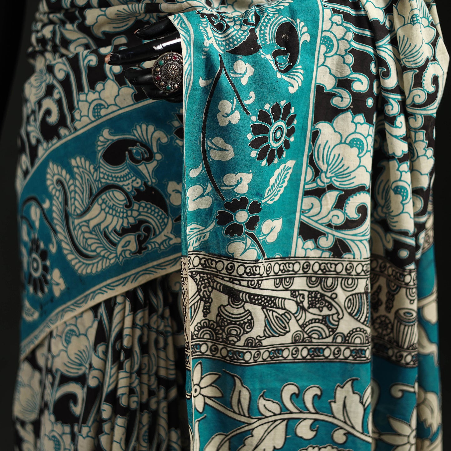 Kalamkari Printed Cotton Saree 82