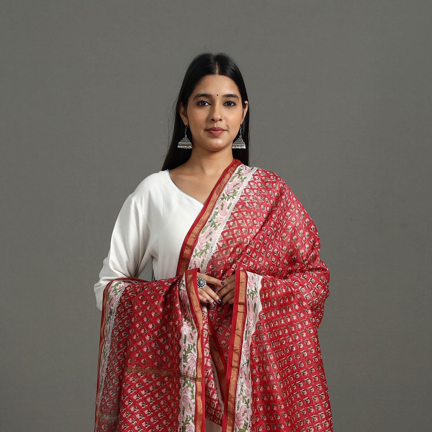 Sanganeri Dupatta