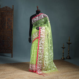 Bengal Pure Muslin Handloom Jamdani Saree 18