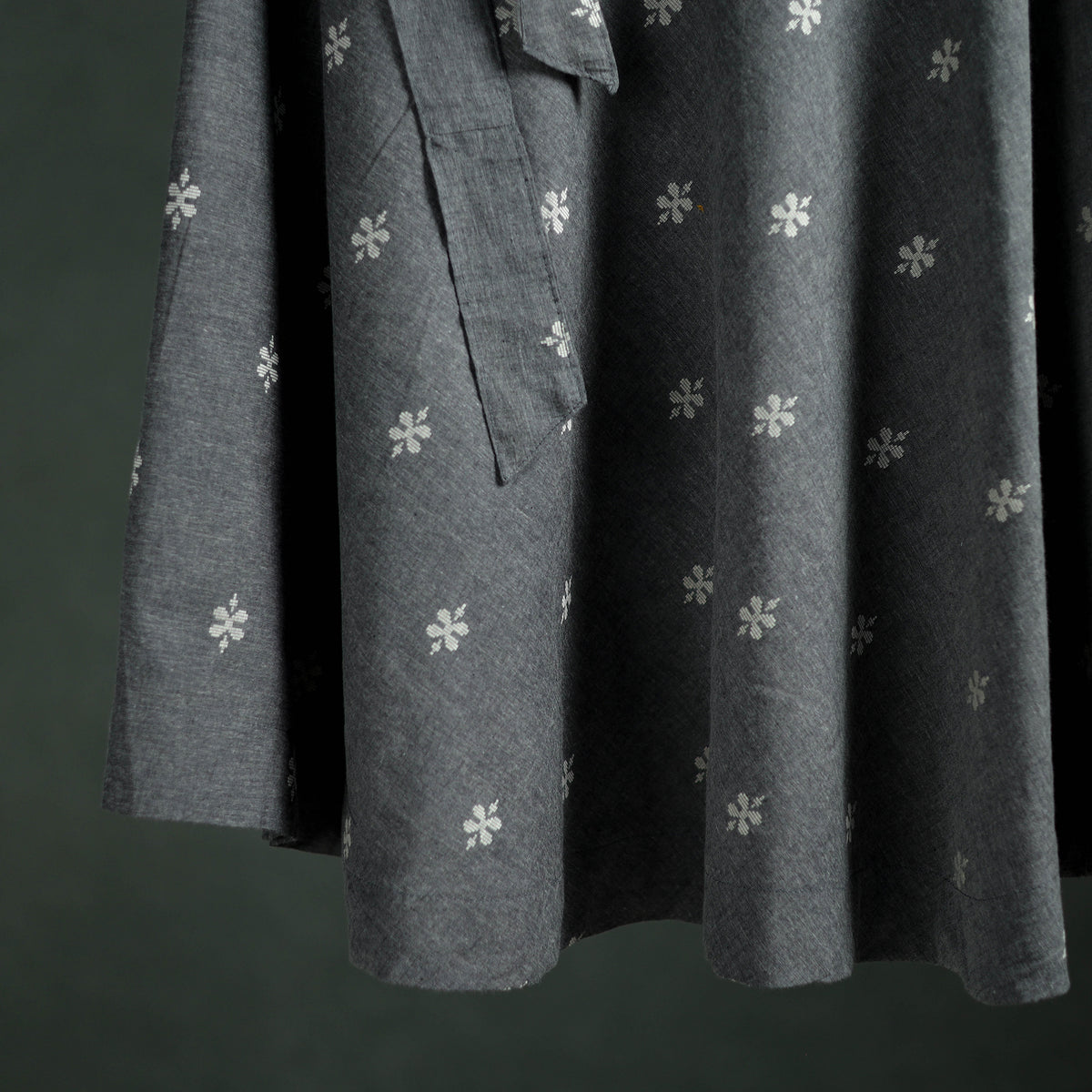 Jacquard Cotton Wrap Around Skirt 131