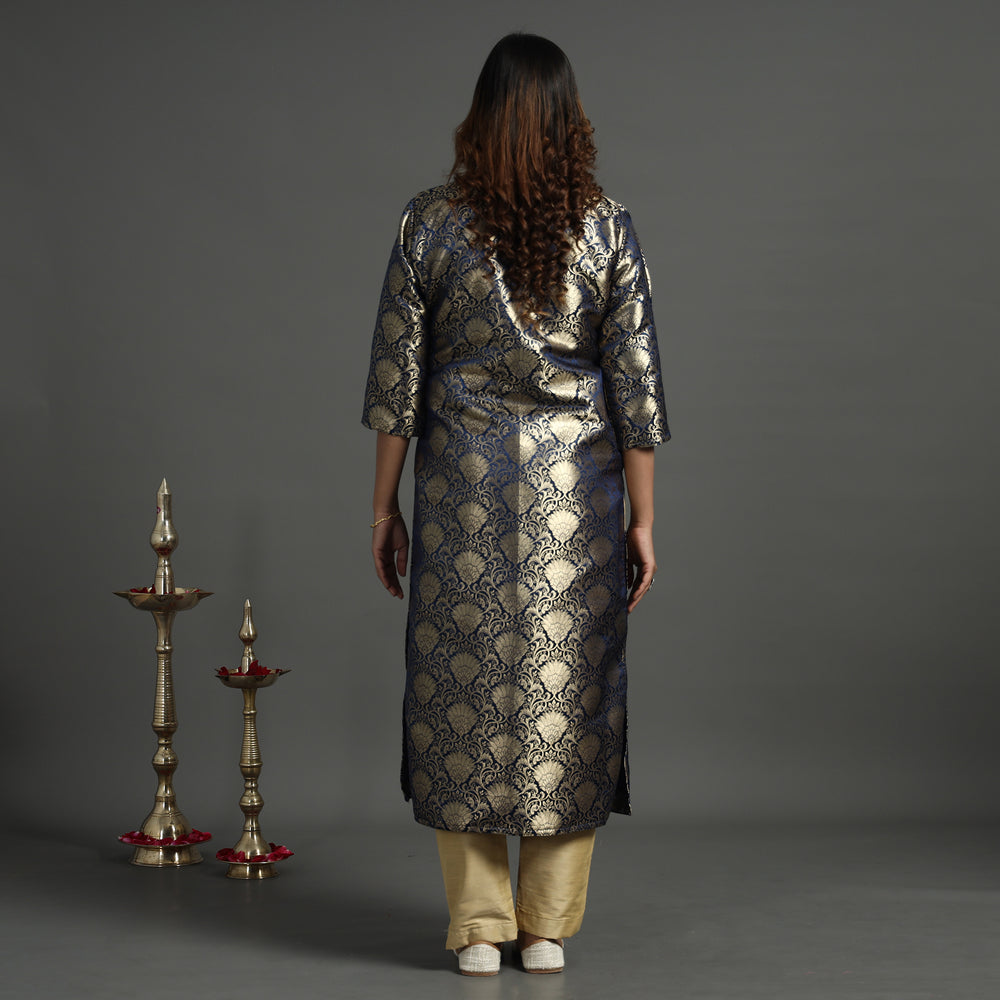 Banarasi Silk Kurta with Pant Set
